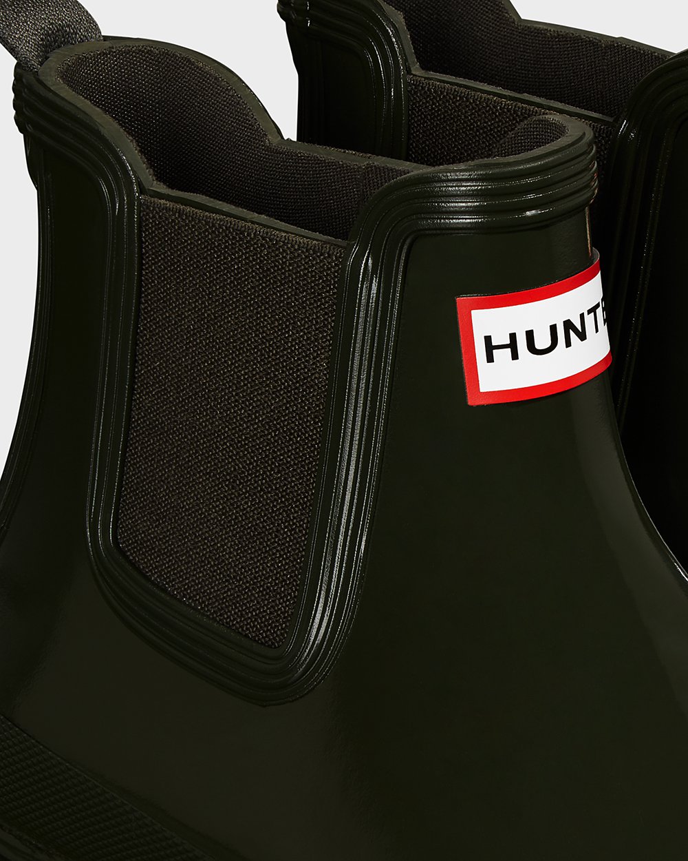 Botas Chelsea Hunter Feminina Verde Escuro Oliva - Original Gloss - 35EGQZHWN